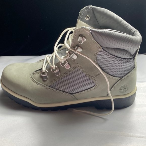Timberland 6 Inch Field Boot Junior 'Light Grey', US size 6.5 - Picture 10 of 16